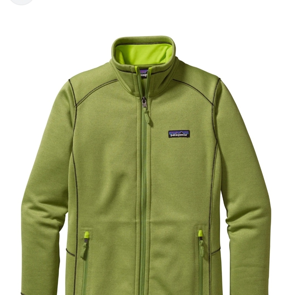 Patagonia Light Green Zip-Up
